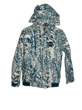 Burton Blue Blotto Trees Jacket Unisex Youth